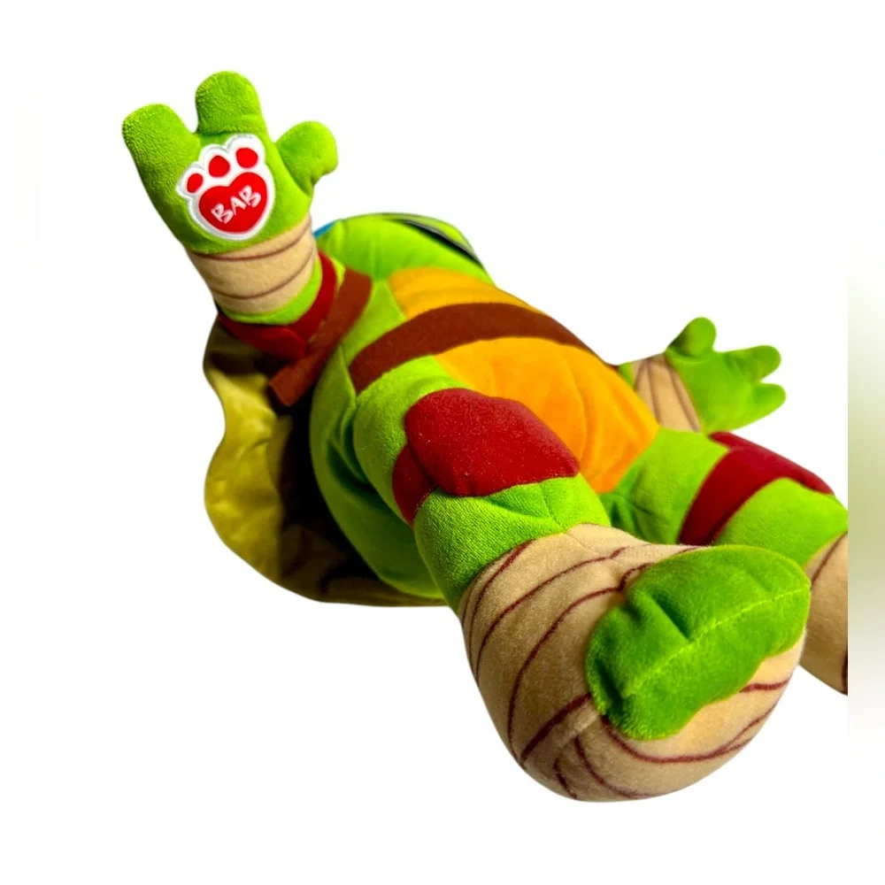 BUILD a Bear BAB TMNT Teenage Mutant Ninja Turtles Leonardo Plush Toy Stuffed